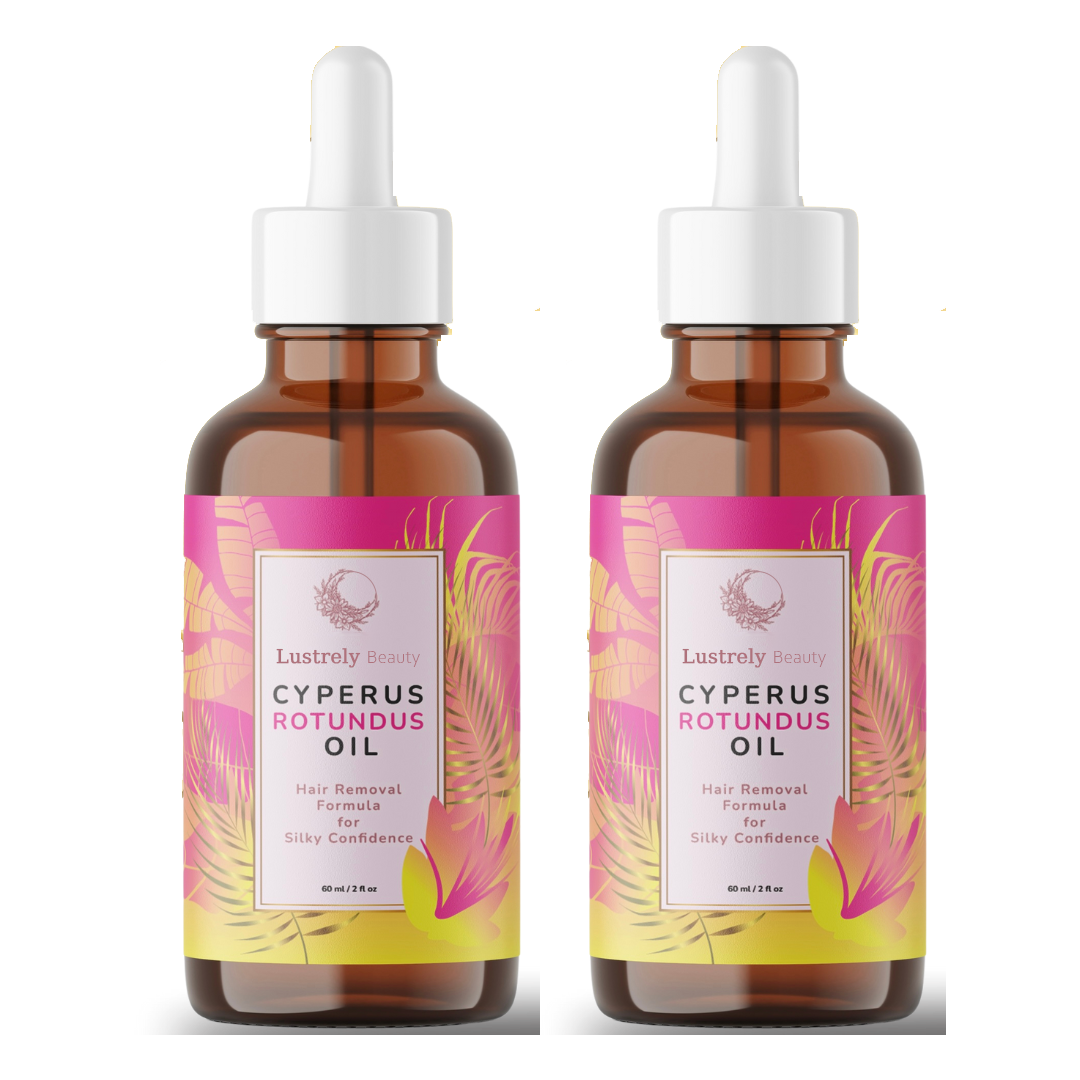 🌹Lustrely Beauty Cyperus Rotundus Oil:🎁 The Ultimate Natural Solution for Smooth, Healthy Skin