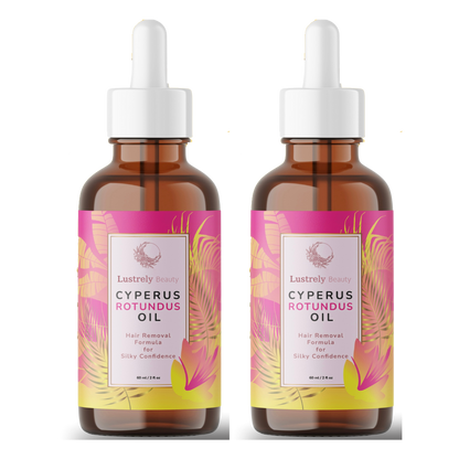 🌹Lustrely Beauty Cyperus Rotundus Oil:🎁 The Ultimate Natural Solution for Smooth, Healthy Skin