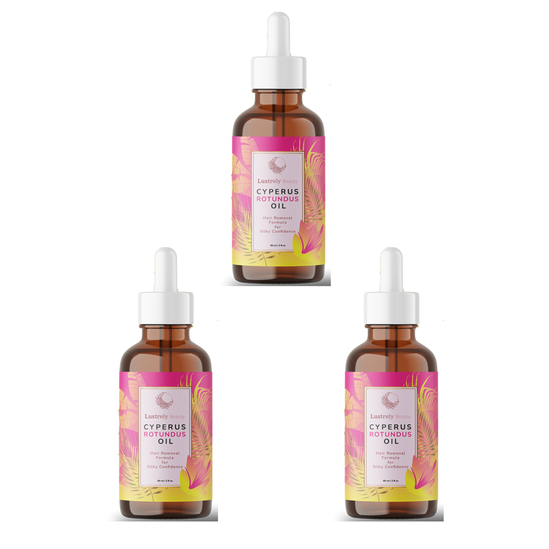 🌹Lustrely Beauty Cyperus Rotundus Oil:🎁 The Ultimate Natural Solution for Smooth, Healthy Skin