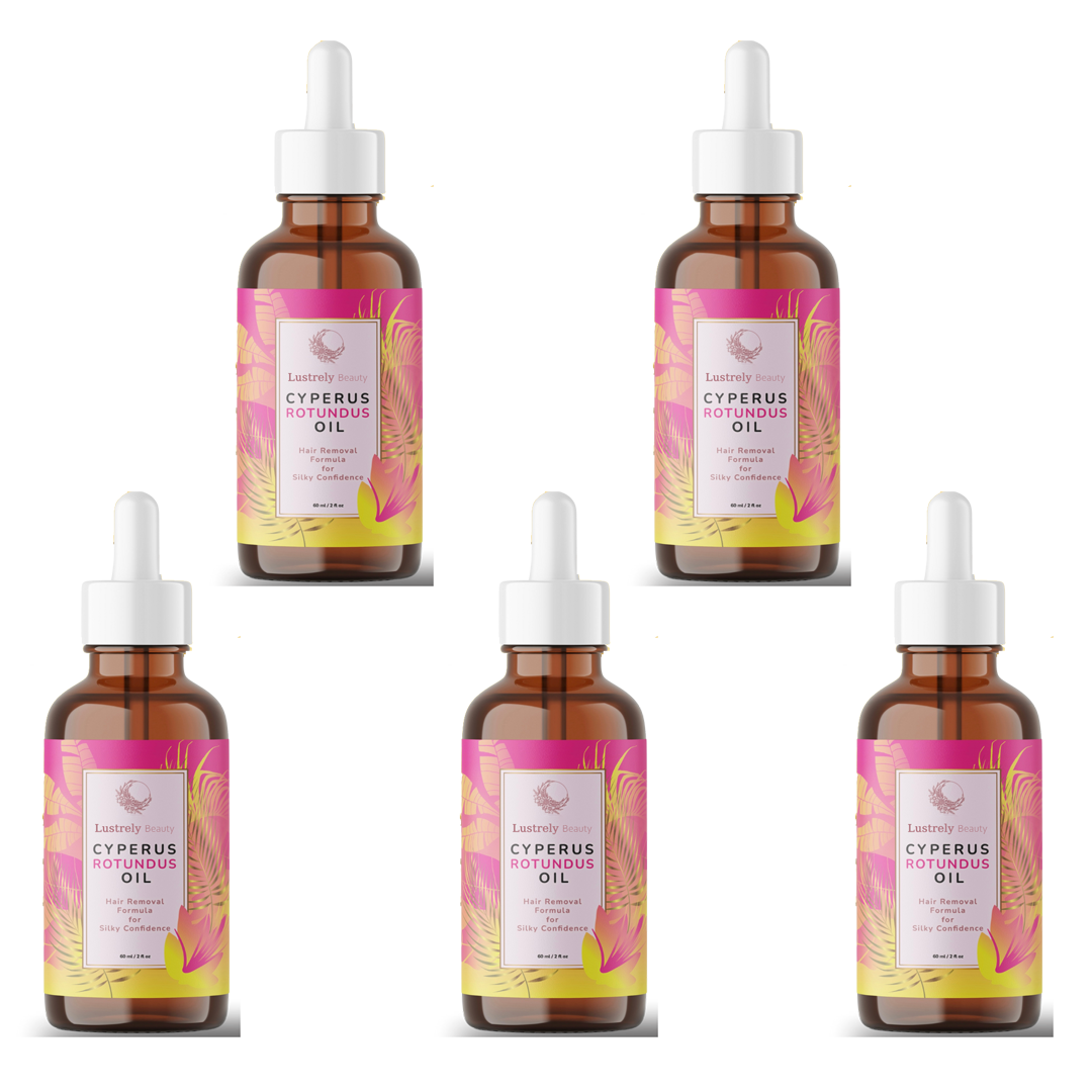 🌹Lustrely Beauty Cyperus Rotundus Oil:🎁 The Ultimate Natural Solution for Smooth, Healthy Skin