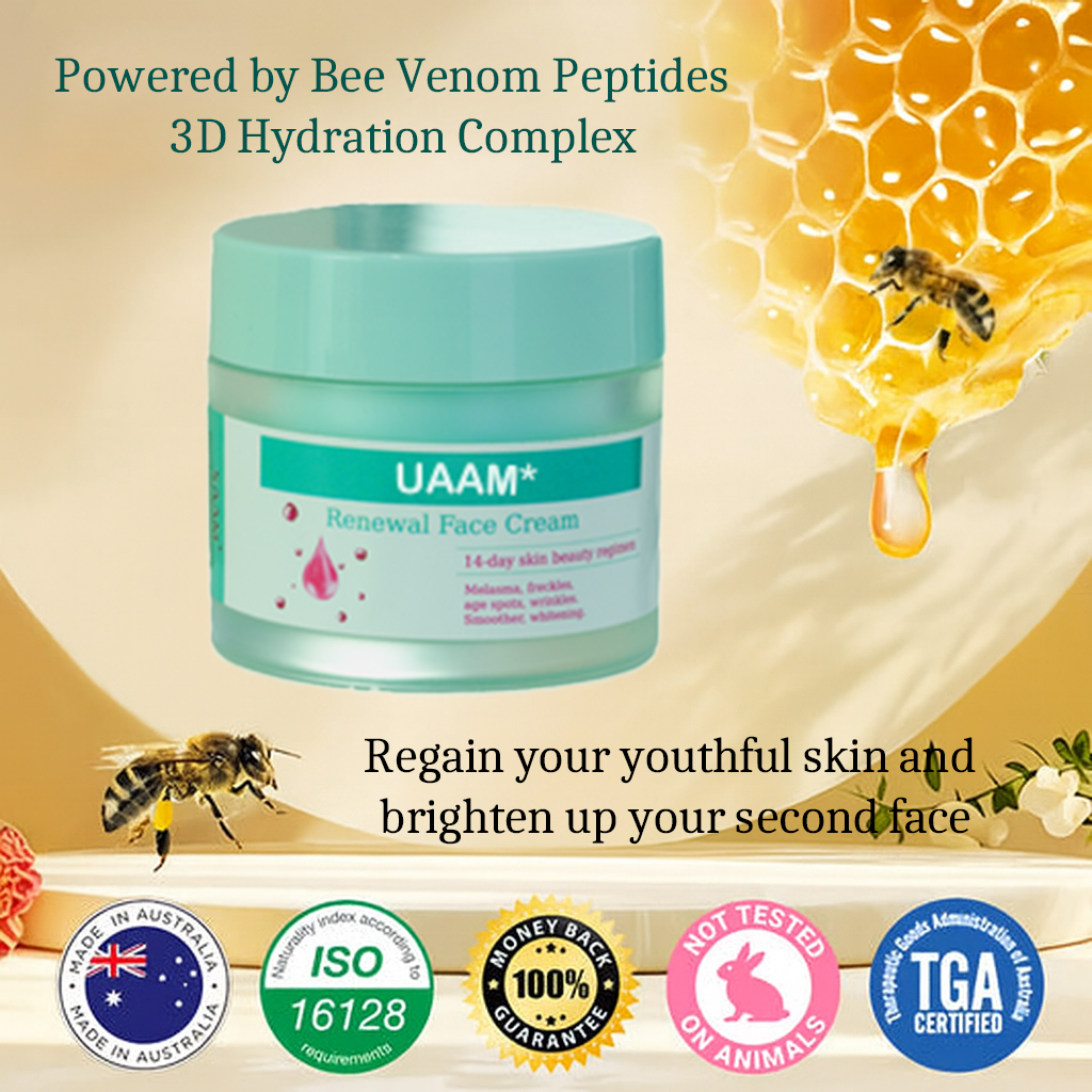 ✨ Bee Venom AGE-Defying Cream ✨ – 🌑 Fade Dark Spots · 🎯 Minimize Pores · 💎 Firm Skin in 14 Days 🚀 (Only 3 HOURS LEFT!)